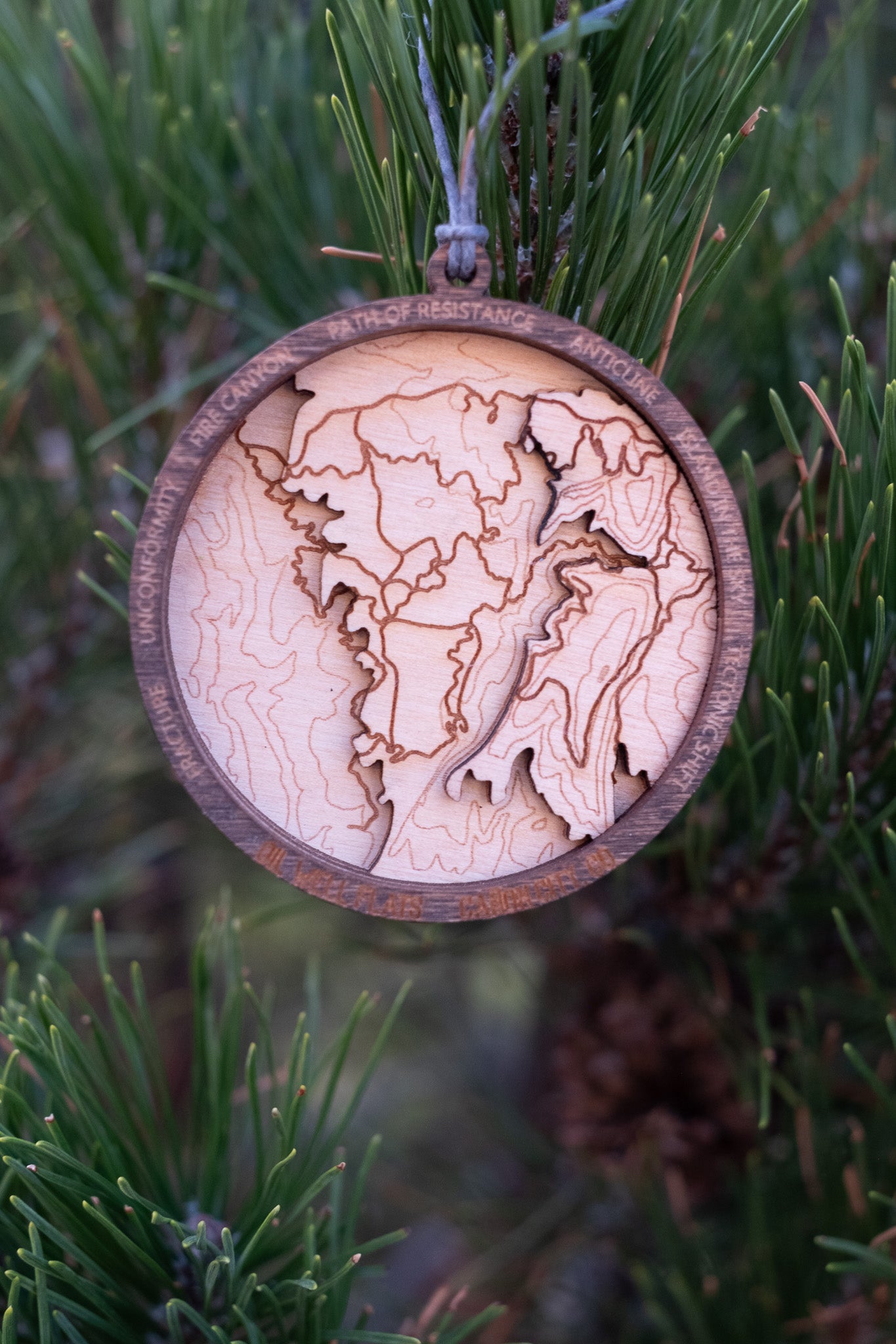 Oil Well Flats Layered Ornament