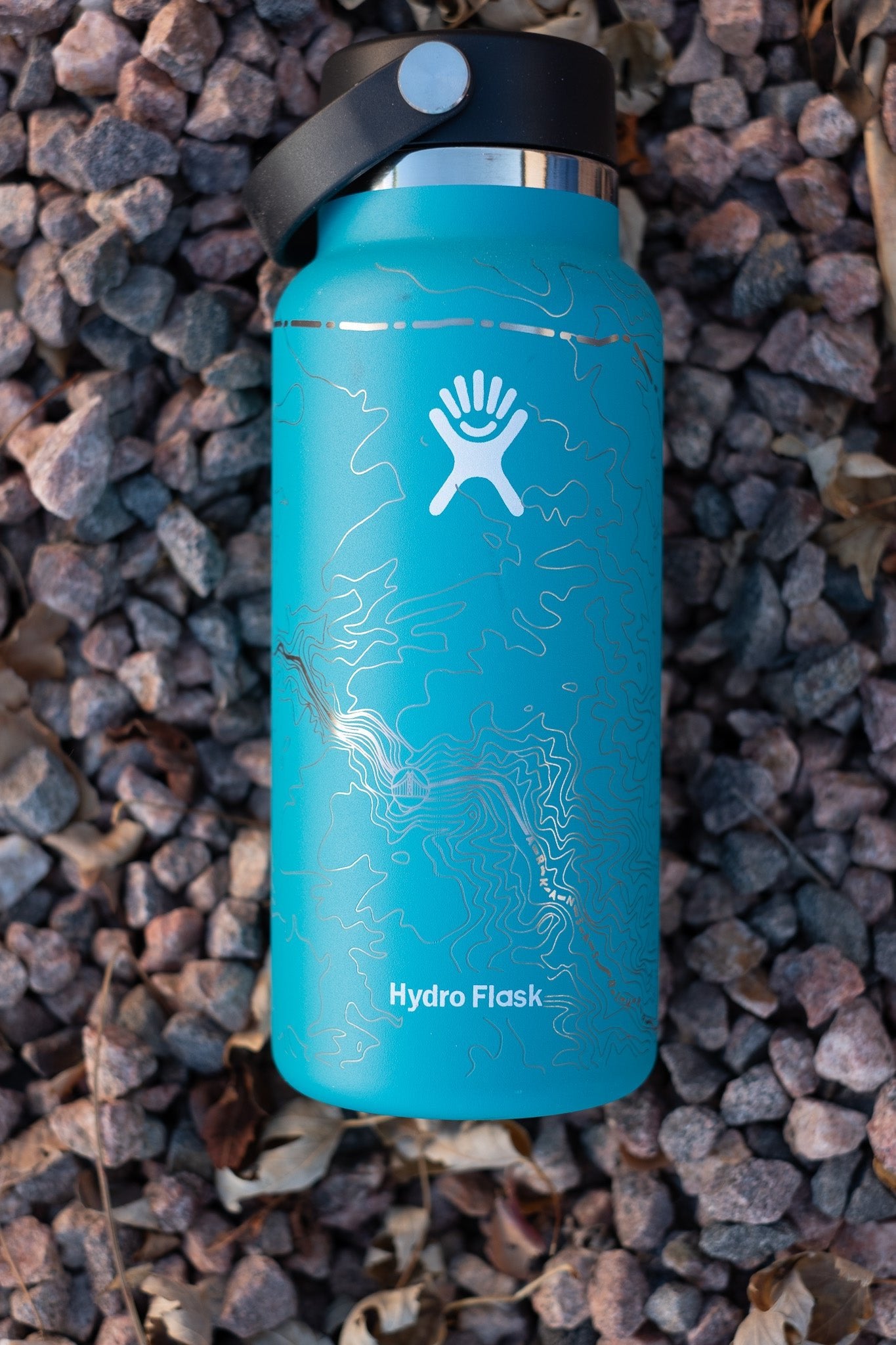 Royal Gorge Topography 32oz Hydro Flask Water Bottle